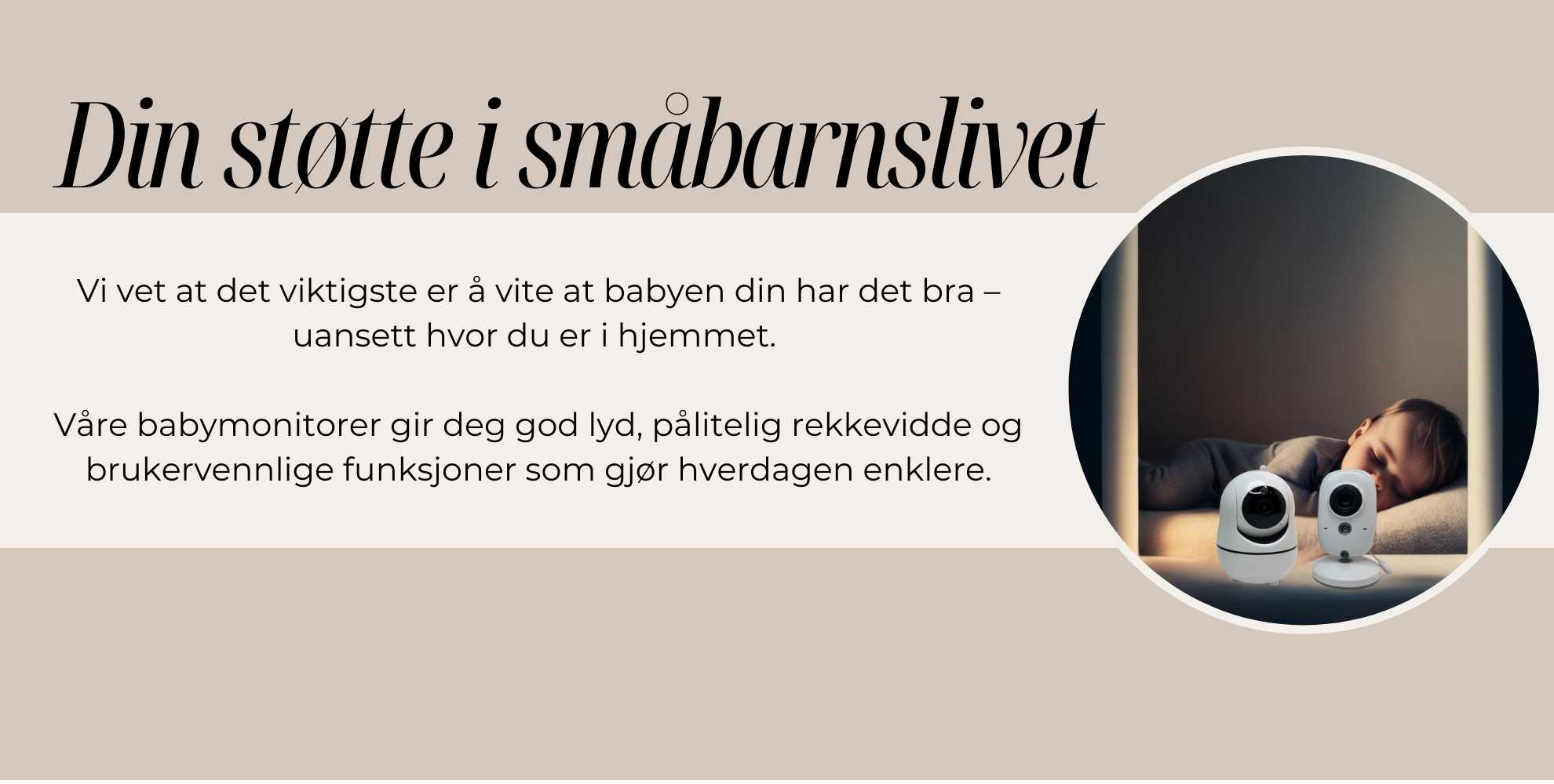 Din støtte forside
